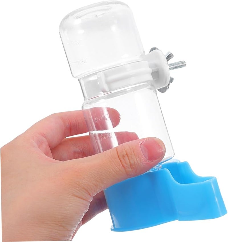 Automatic Bird Waterer Feeder 2Pcs No Mess Cage Dispenser for Parrots Cockatiels - Image 4